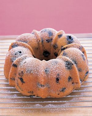 Blueberry-Lemon Bundt Cake