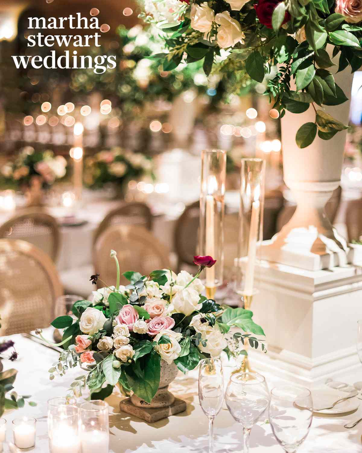 jessica and kris bryant centerpiece