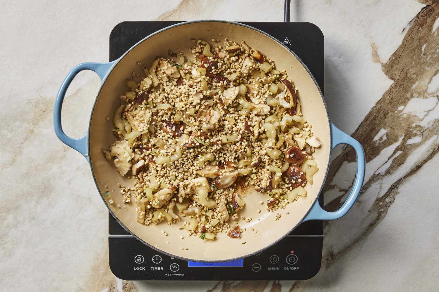 Barely and Swiss Chard