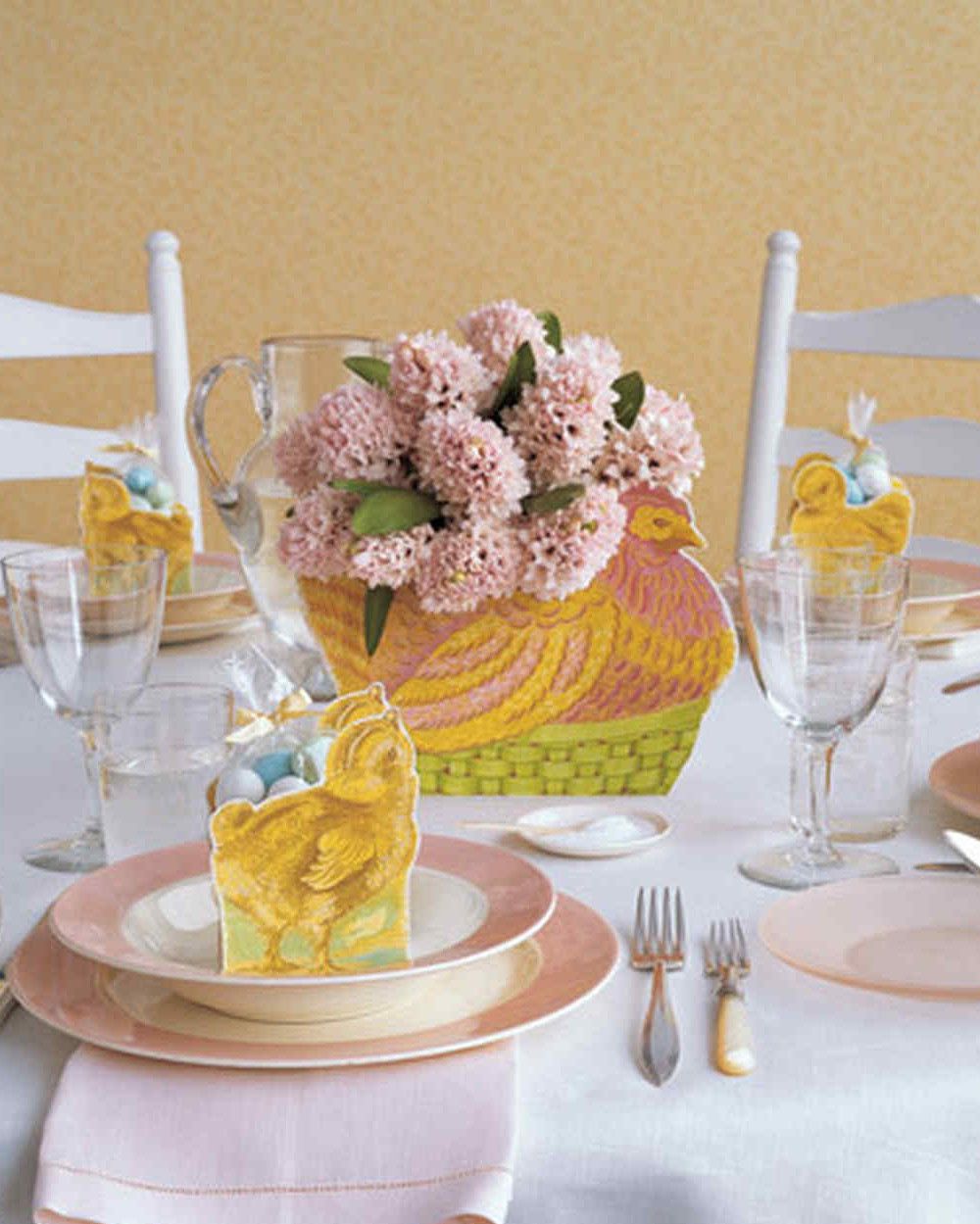 hen and chick centerpiece