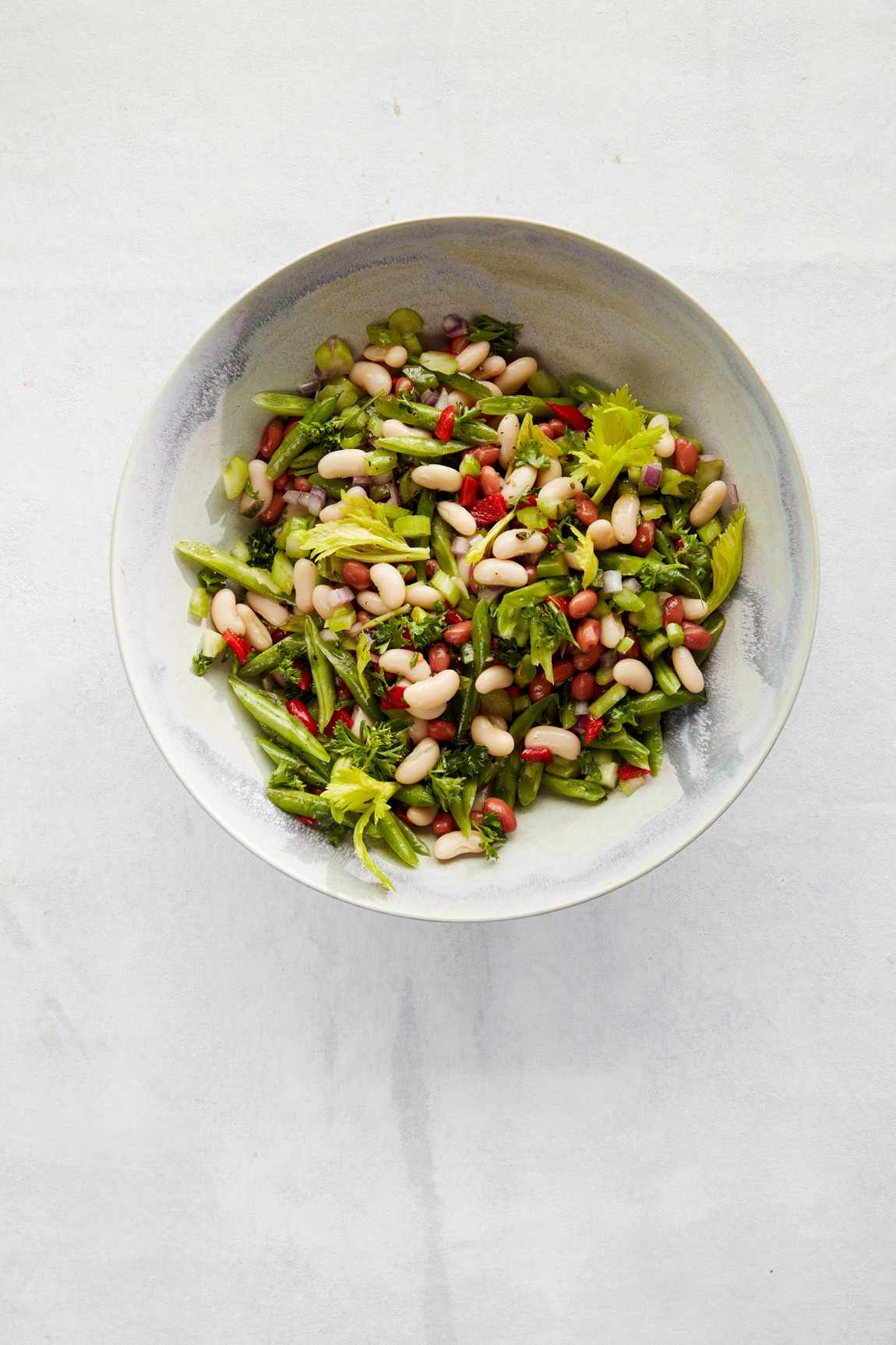 Mediterranean Three-Bean Salad