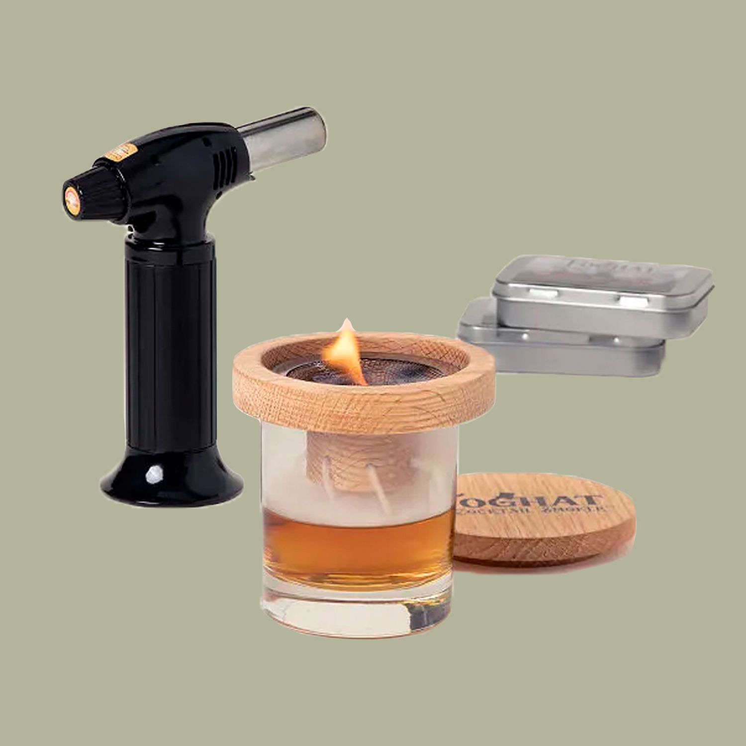 Uncommon Goods Glass Topper Cocktail Smoker