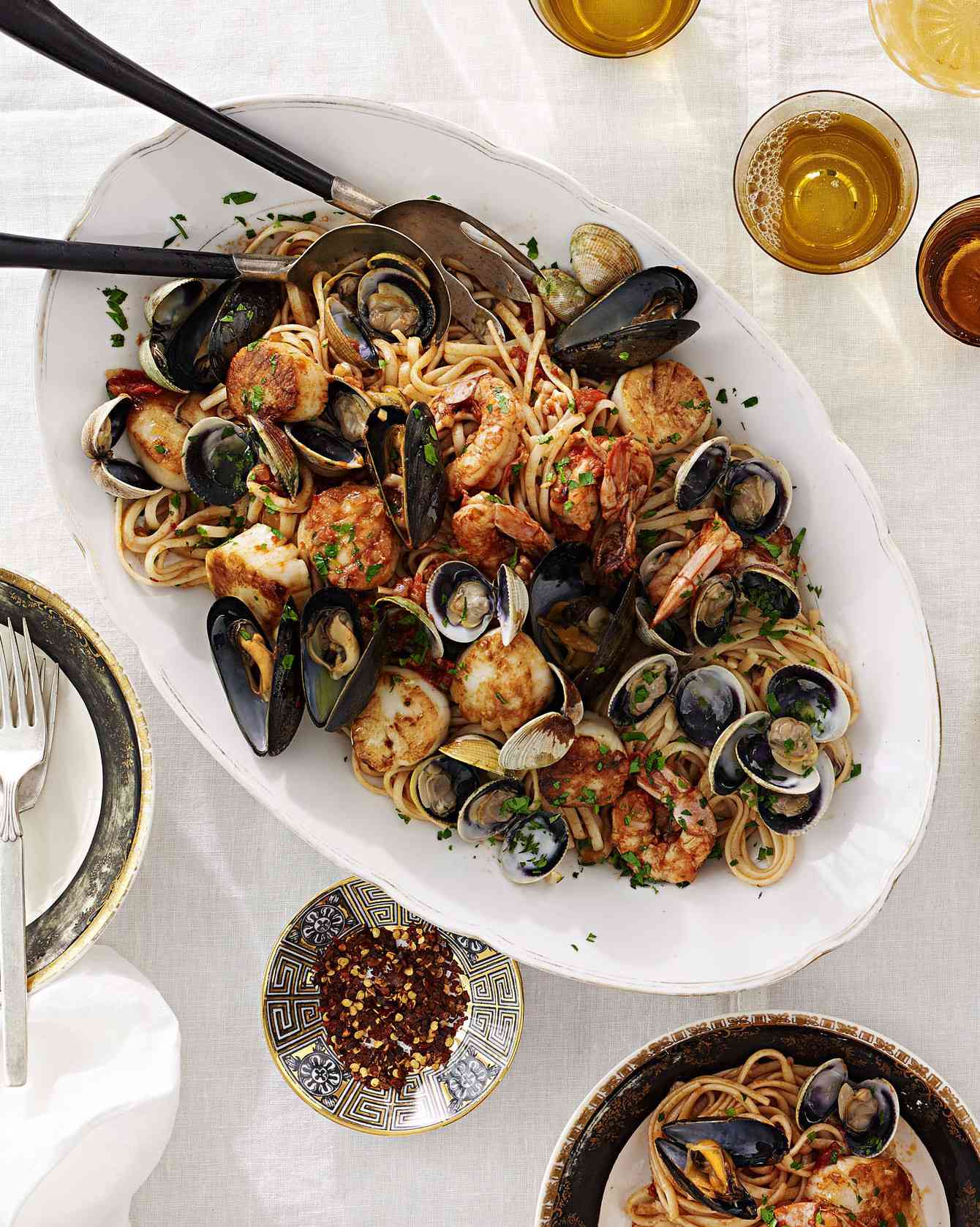 frutti di mare linguine
