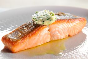 pan seared salmon fillet