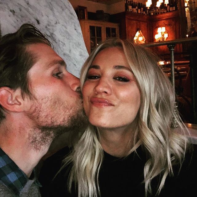 Kaley Cuoco and Karl Cook