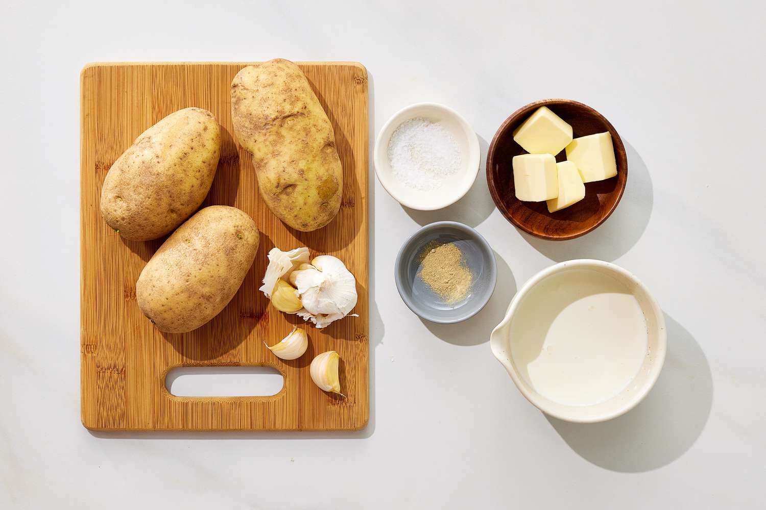 Creamy Garlic Mashed Potatoes Ingredients