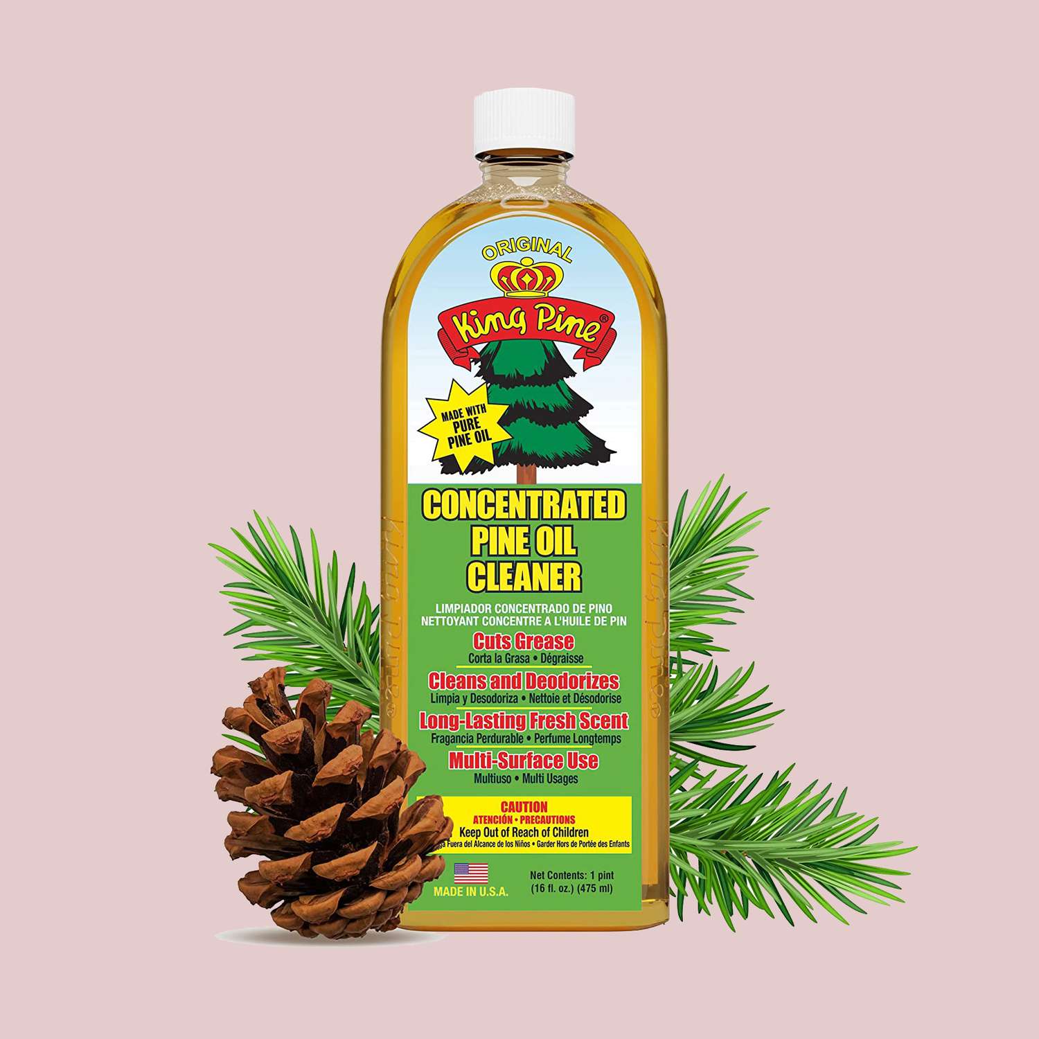 King Pine Concentrated Pine Oil Multi-Surface Cleaner