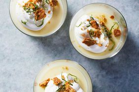 lime pudding cups dessert