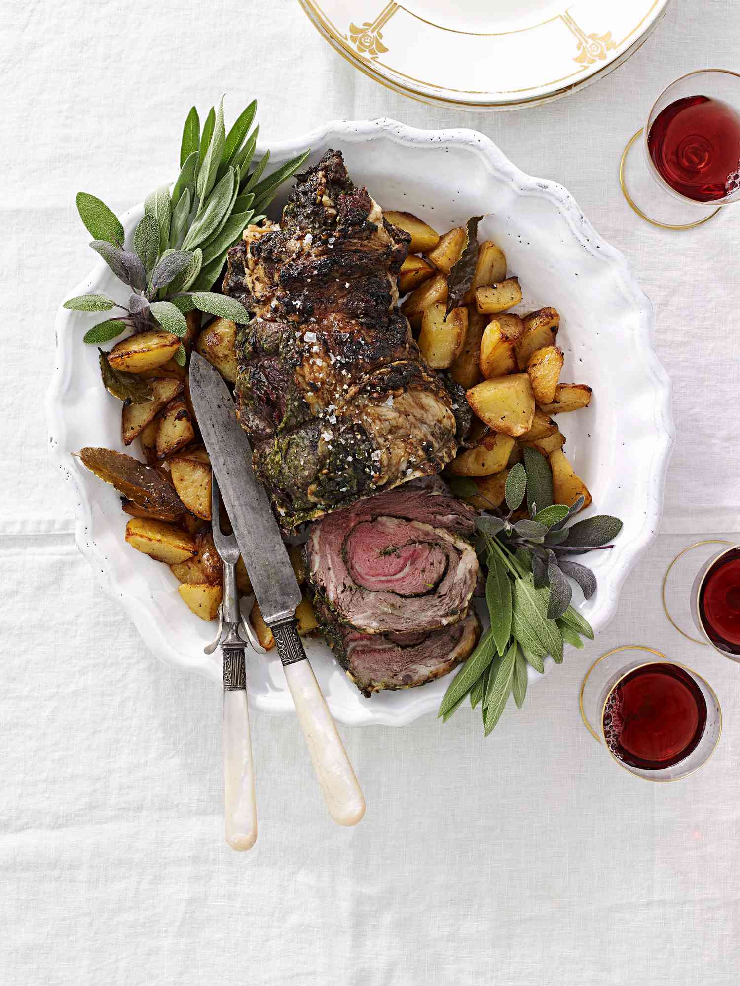 rolled rib eye roast