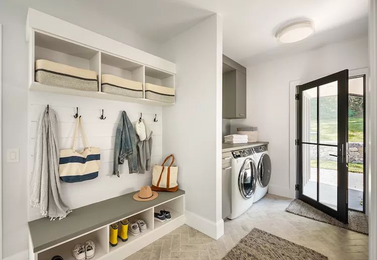laundry room mudroom idea