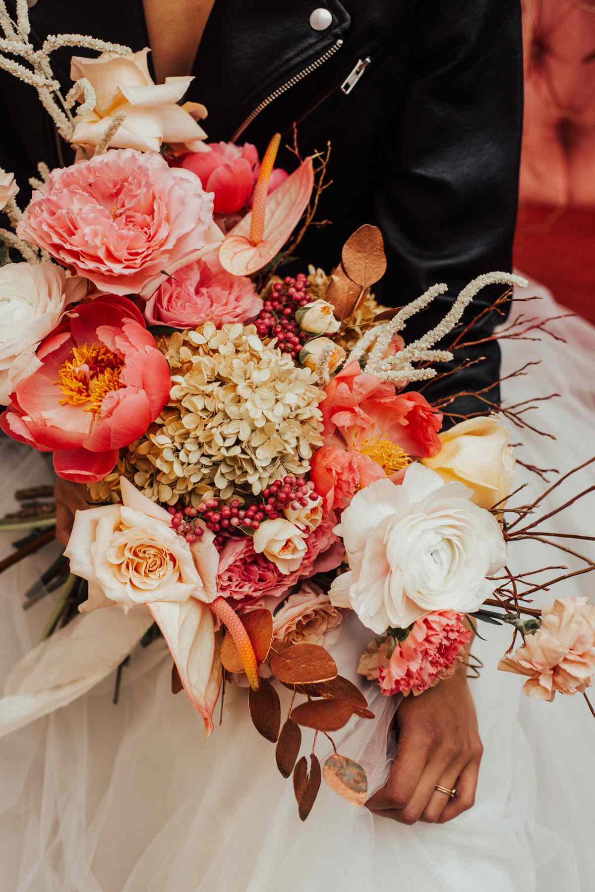 hydrangea bouquets victoria black