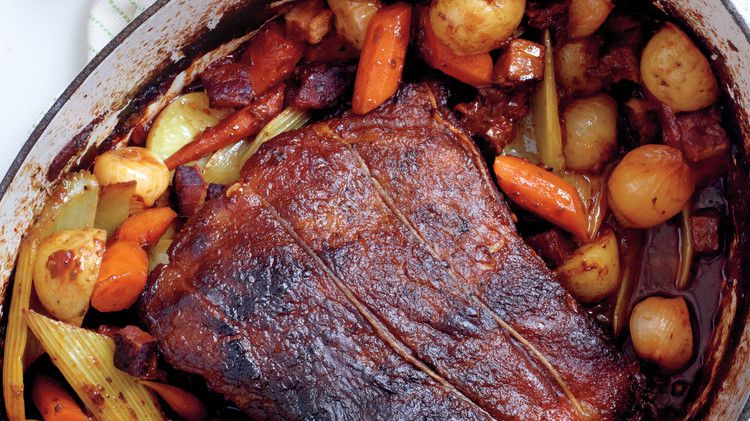 pot roast vegetables