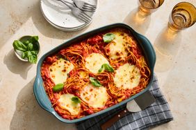 Baked Spaghetti And Mozzarella