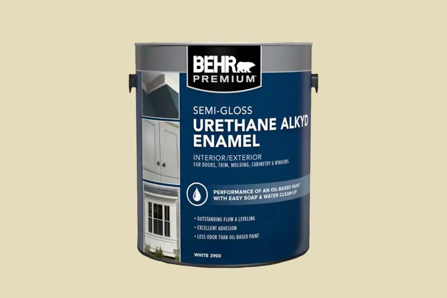 BEHR Hybrid Urethane Alkyd Semi-Gloss Enamel Paint