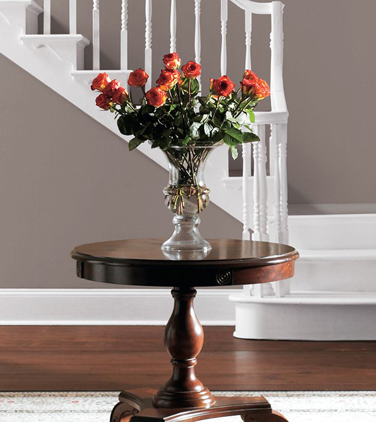 Flowers in a beige room 