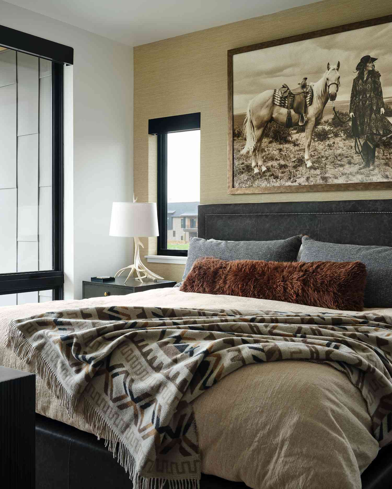 western bedroom design