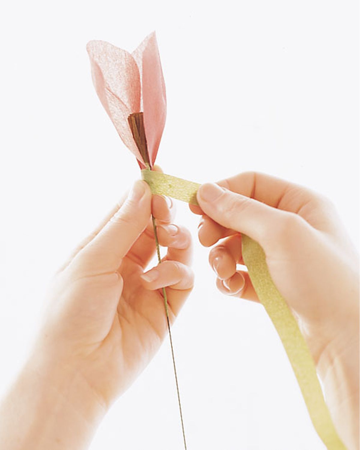 attaching petals