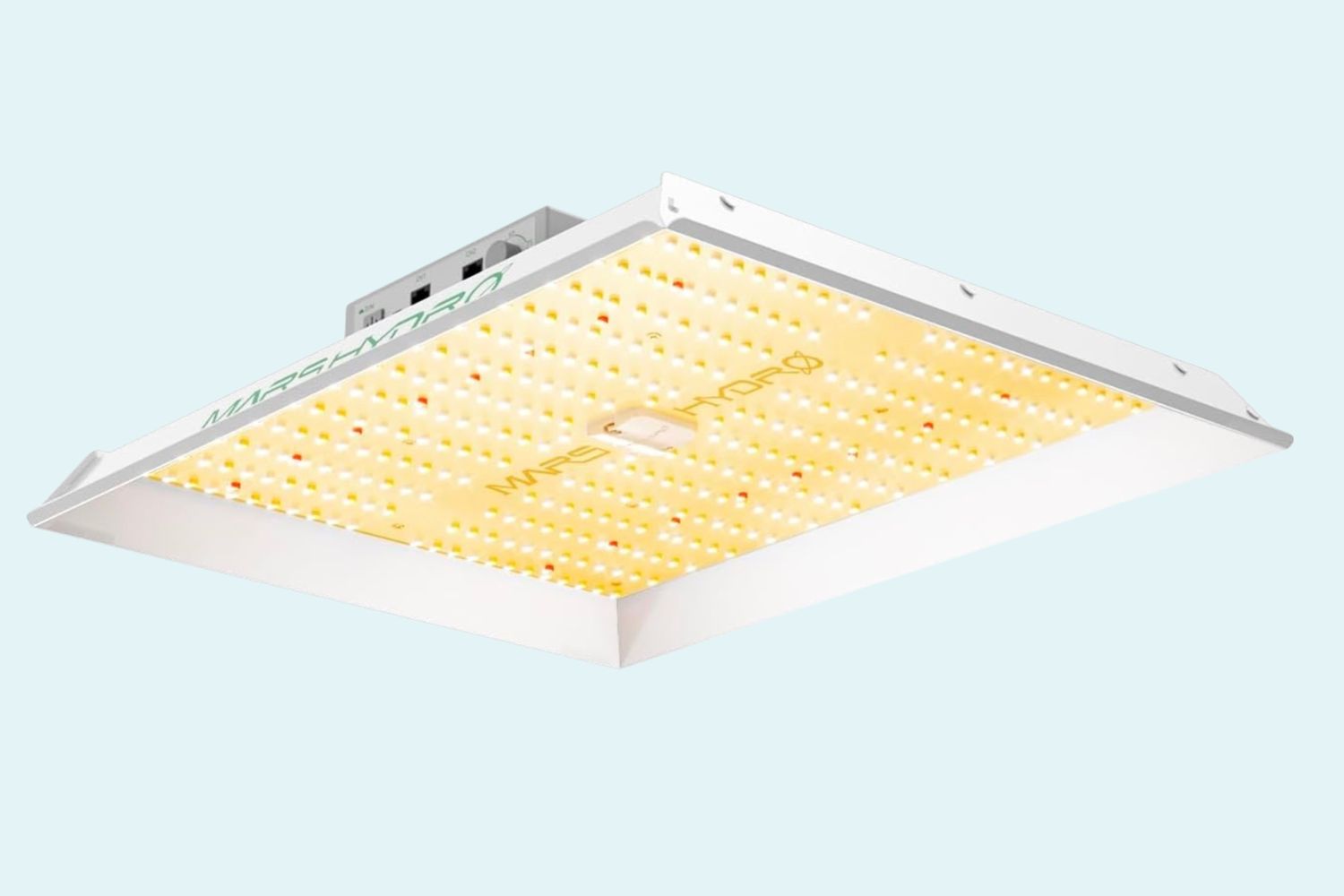 An LED grow light designed for indoor horticulture