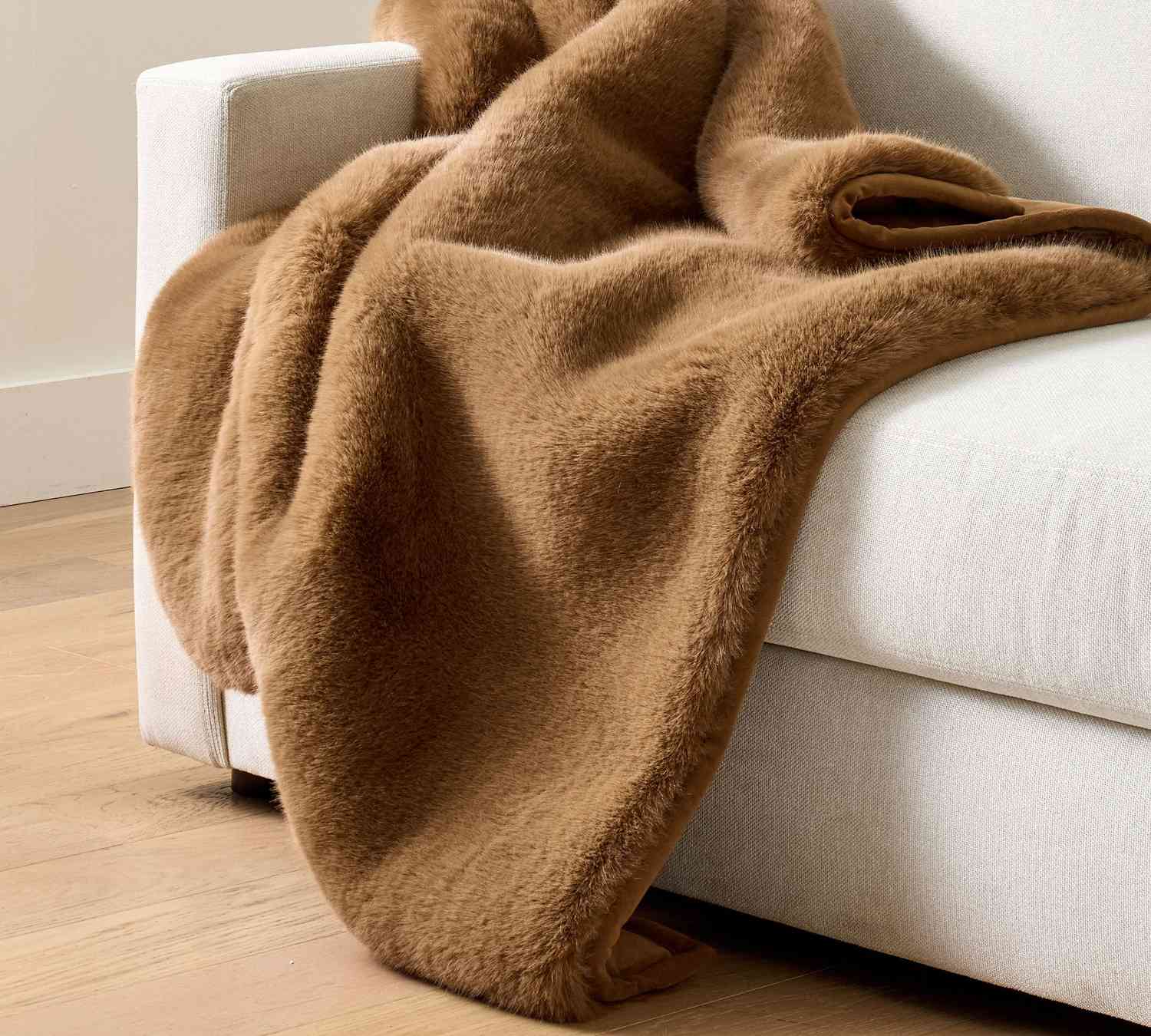 Faux Minx Throw