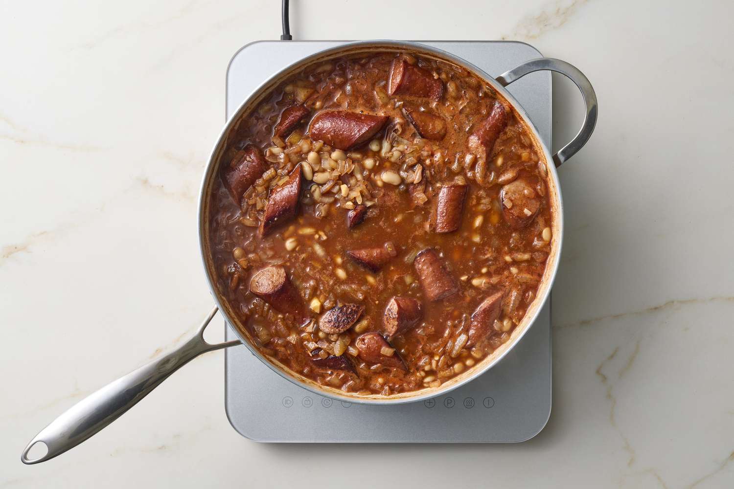 Sausage and bean casserole