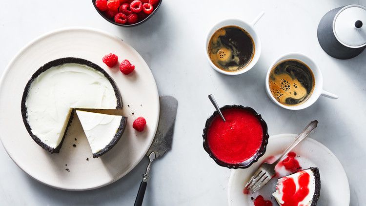 no bake chocolate crust cheesecake