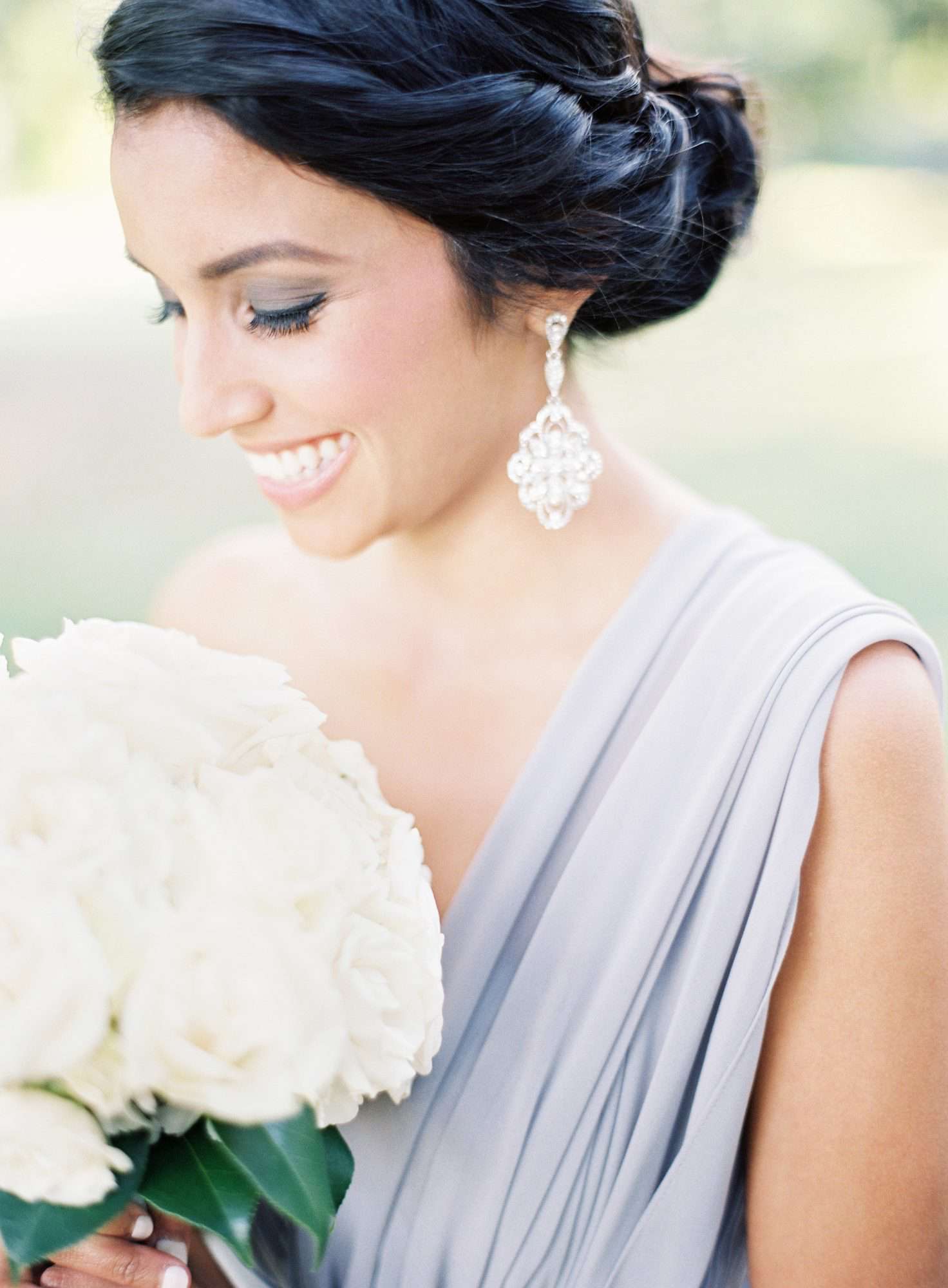 bridesmaid hairstyle