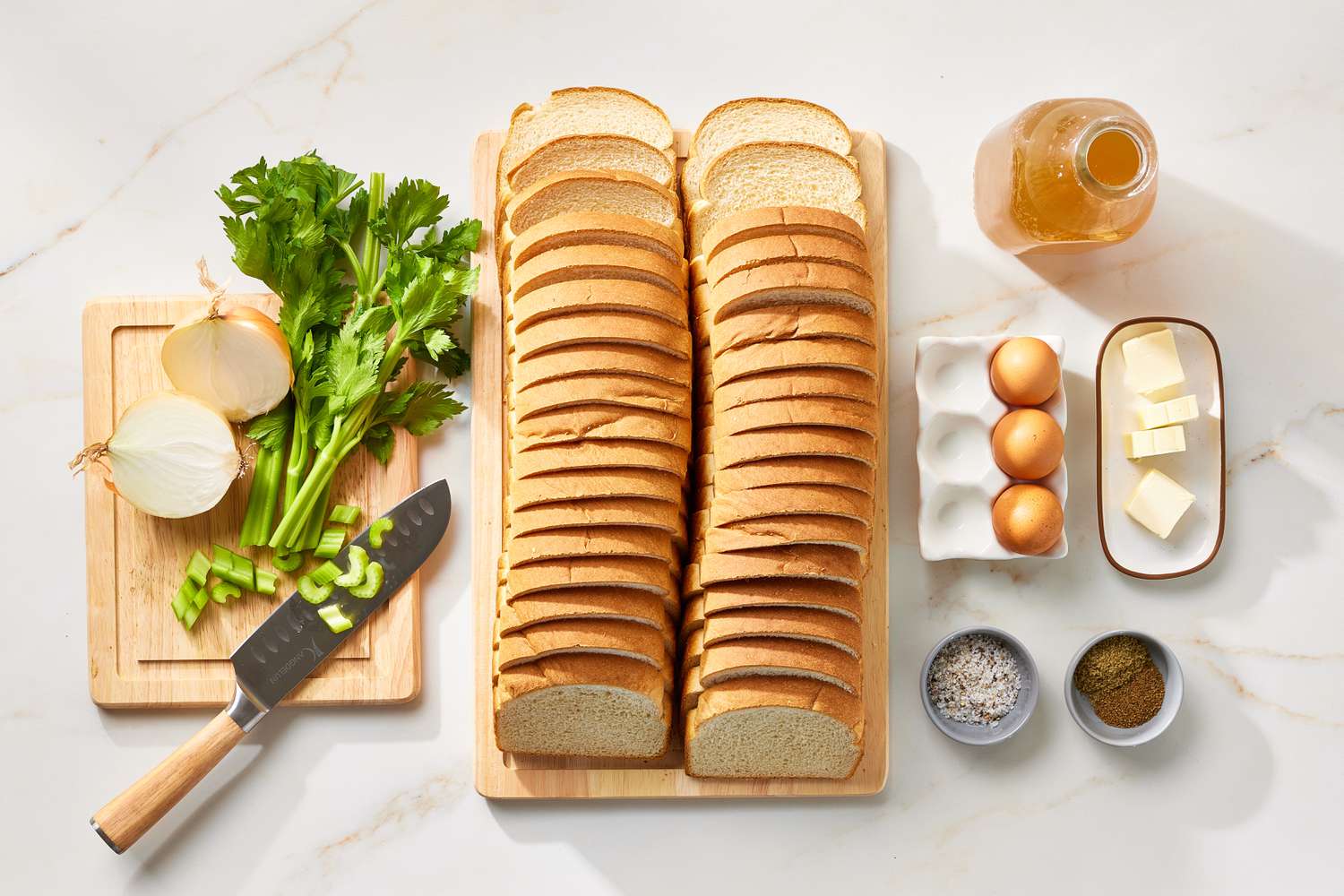 Bread Stuffing with Sage Ingredients