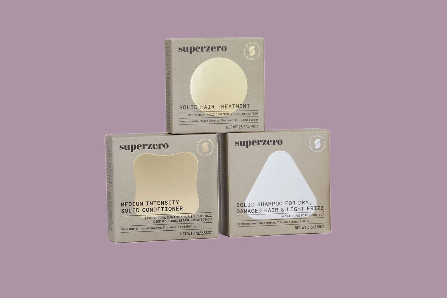 Superzero Shampoo and Conditioner Bars 