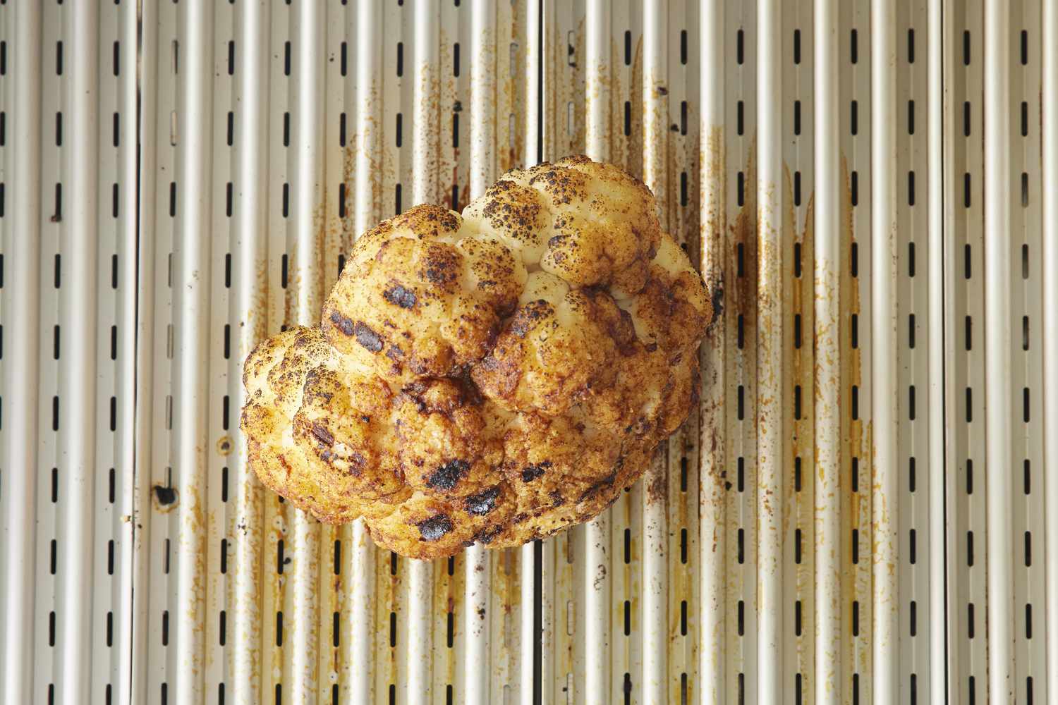 Grilled Cauliflower with Spiced Yogurt Sauce