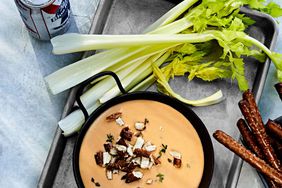 aged-cheddar and beer dip