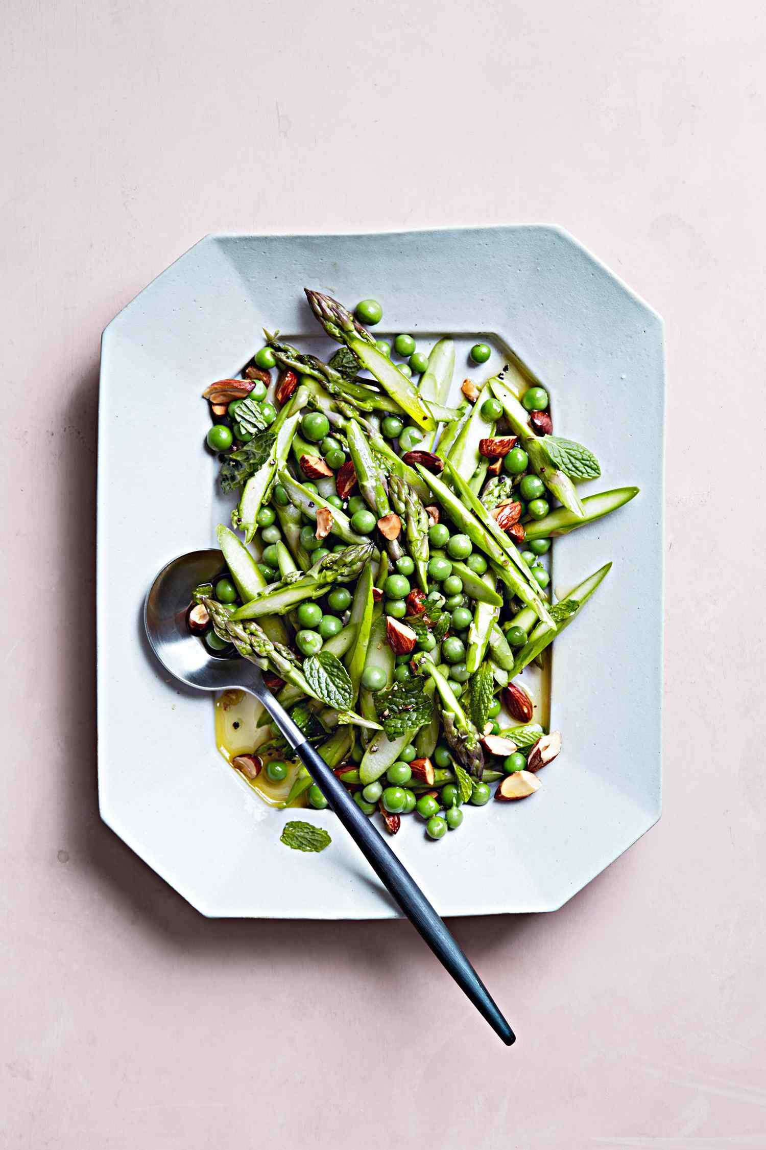 pea and asparagus salad