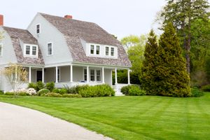 Front lawn of a house