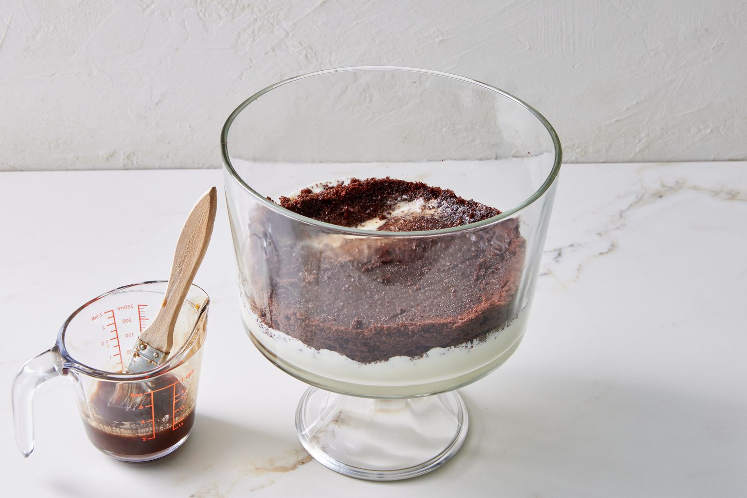 Triple-Chocolate Peppermint Trifle