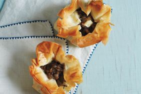 mushroom and goat cheese purse recipe