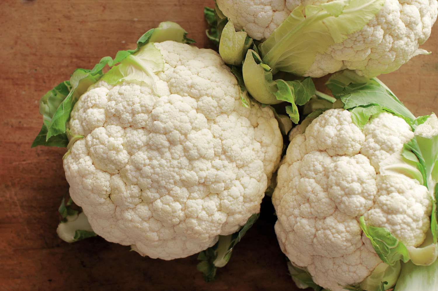 heads of cauliflower