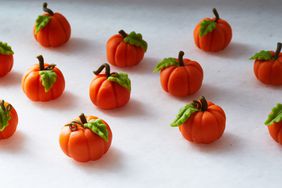 marzipan pumpkins