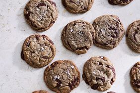 sea salt buckwheat chocolate chip cookies