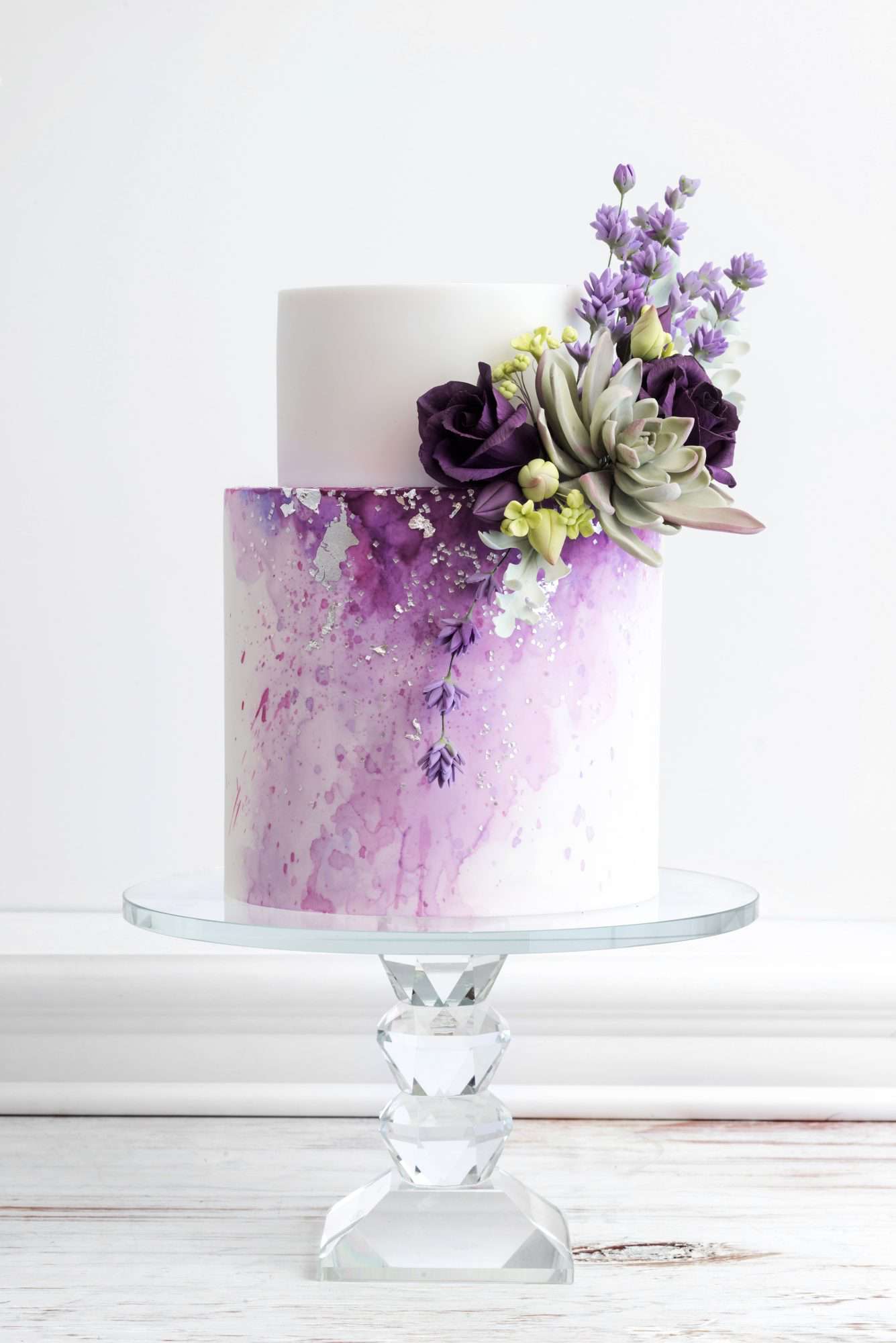 pastel wedding cake de la creme creative studio