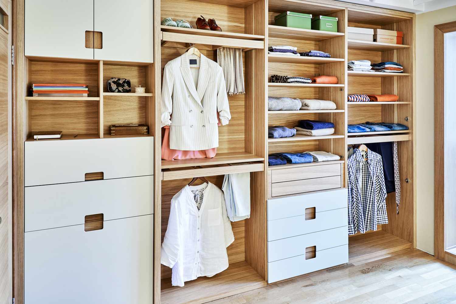 organized closet