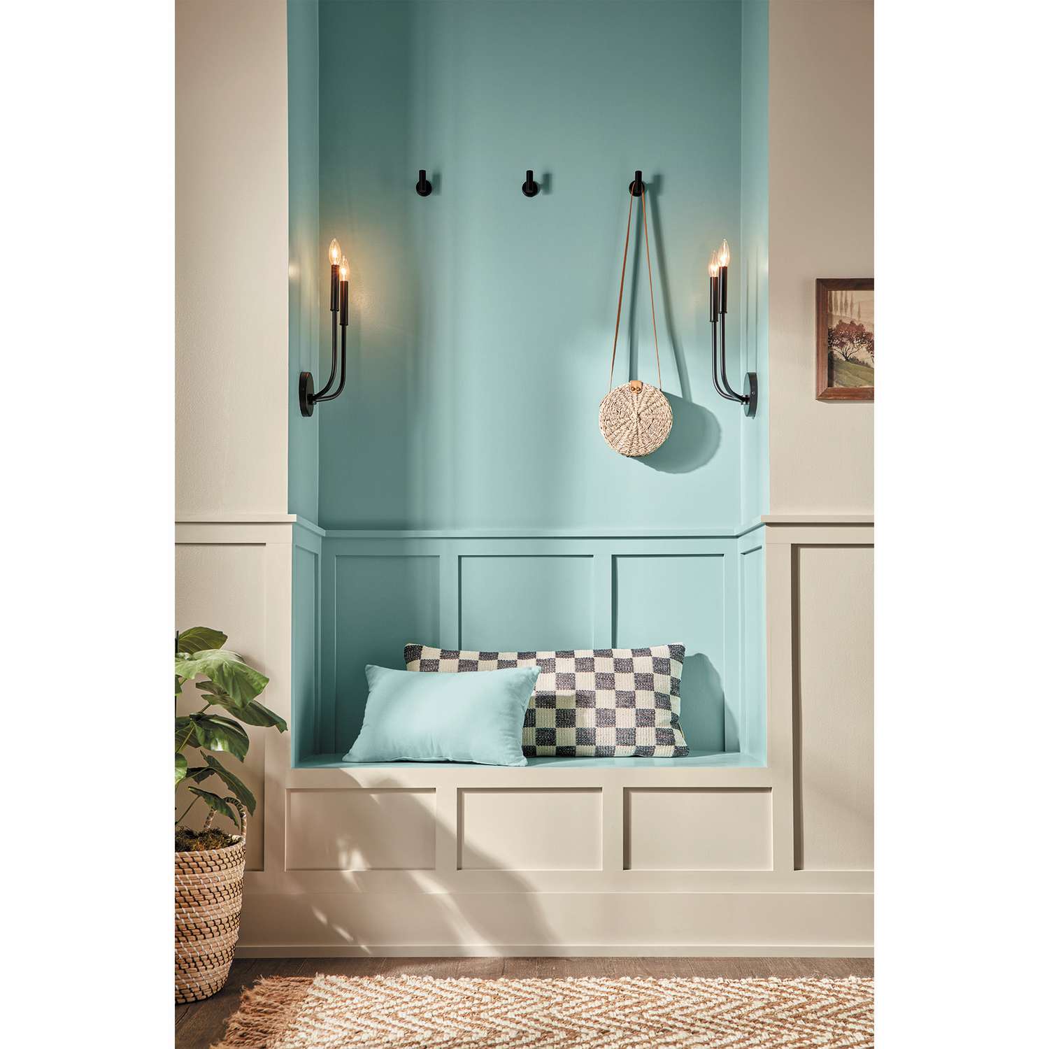 hallway paint valspar renew blue