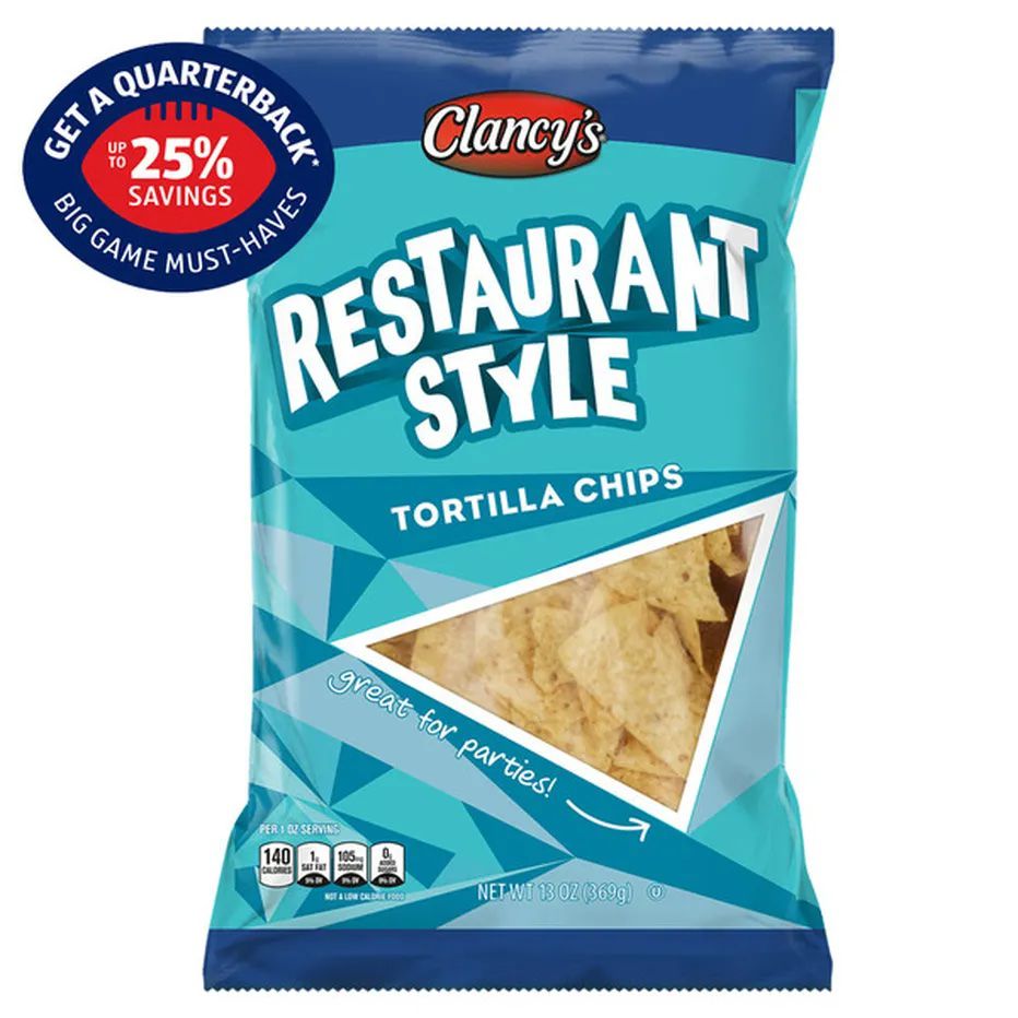 Clancys restaurant style potato chips