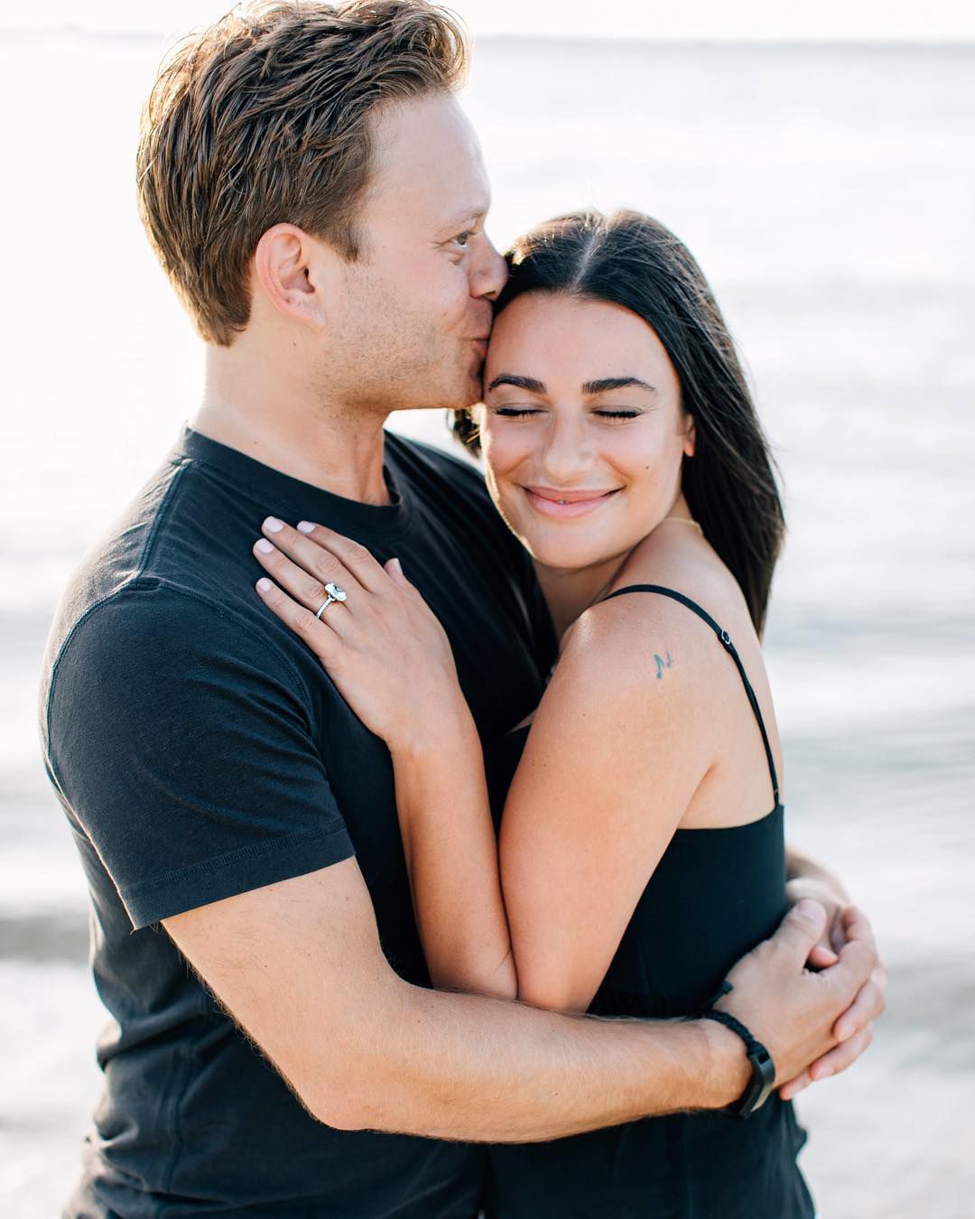 2018 celebrity wedding moments lea michele zandy reich