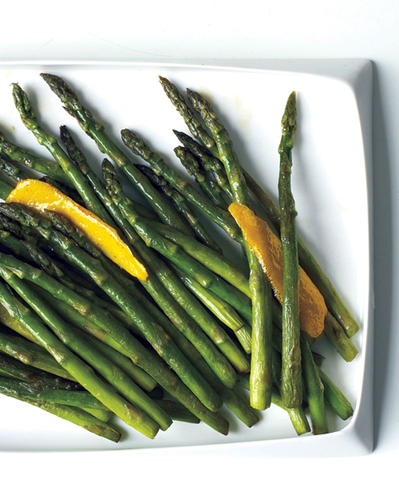 sauteed asparagus with lemon