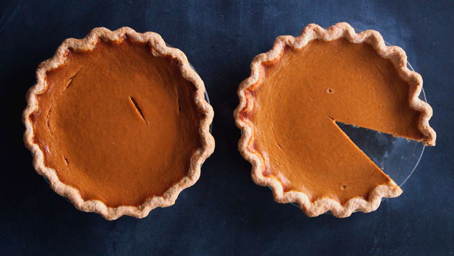 two perfect pumpkin pie