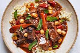 Spiced Beef Stew with Carrots and Chickpeas