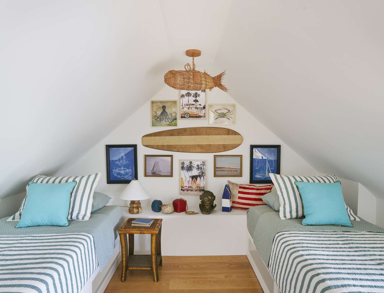 children's bedroom in the attic
