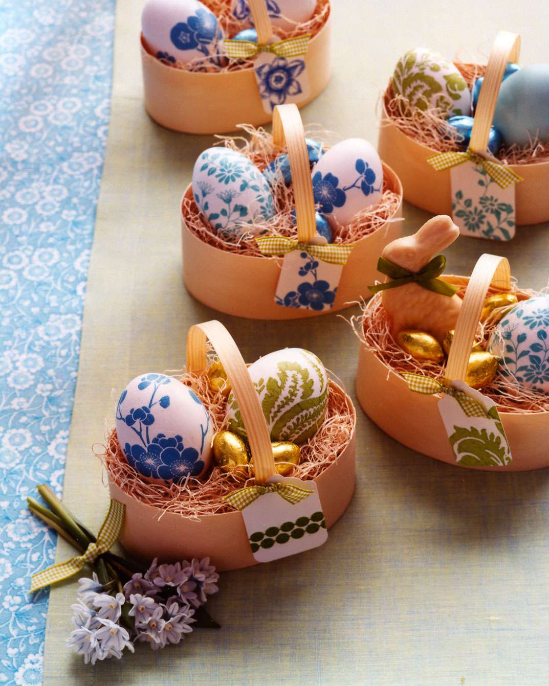Decoupage Napkin Eggs