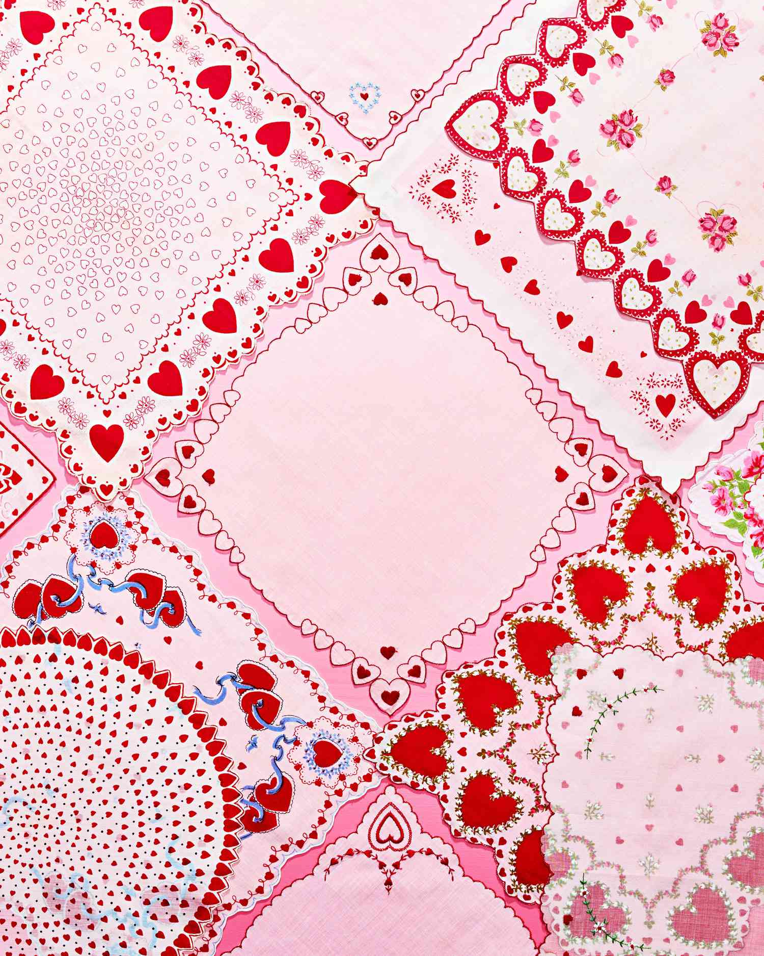 valentine handkerchiefs