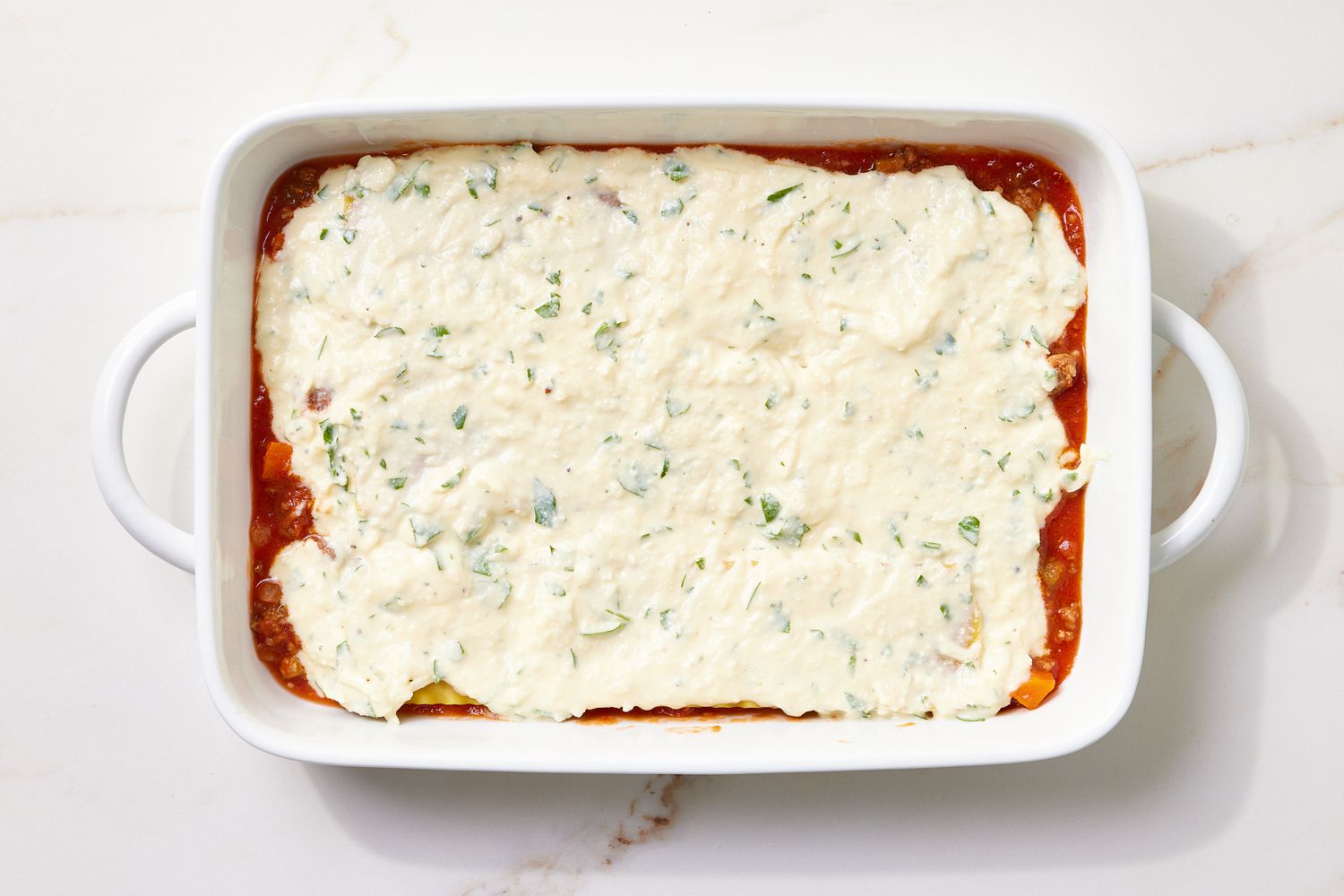 Step 9 Lasagna with Meat Sauce