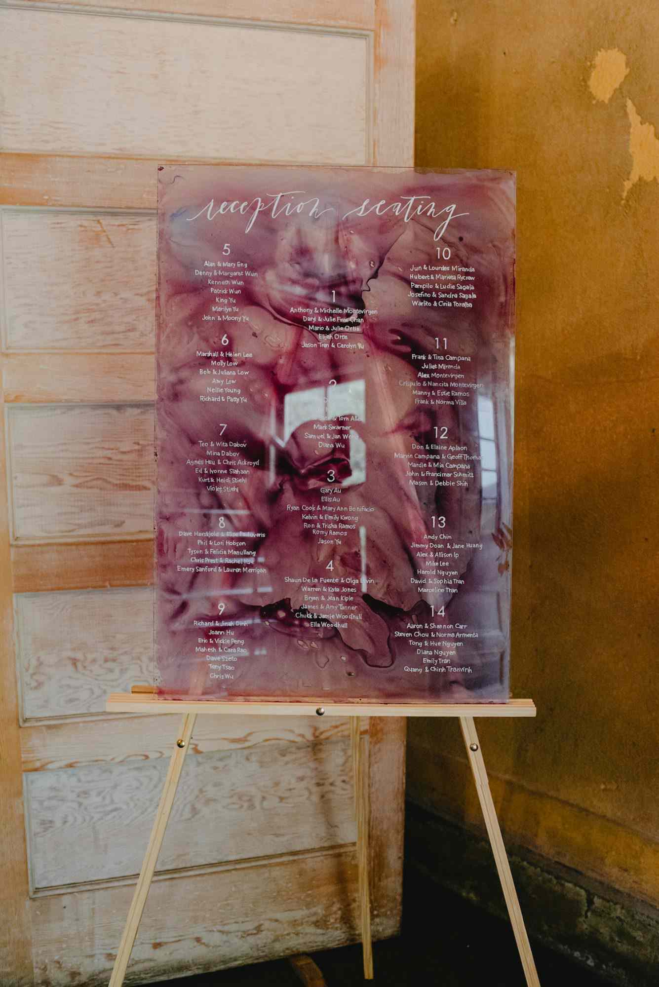 modern seating display